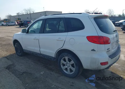 2008 Hyundai Santa Fe Limited/Se z USA, uszkodzony, nr VIN 5NMSH13E08H180719